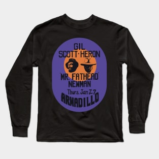 Gil Scott-Heron and Mr. Fathead Newmann at Armadillo - Funk Long Sleeve T-Shirt